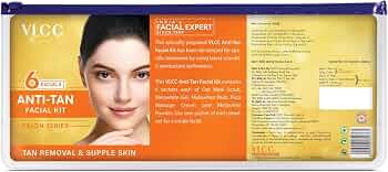 71% Off : VLCC Anti Tan Facial Kit (6 Facials) @215.
