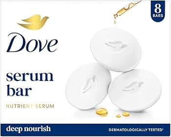 Dove Serum Bar (125g x 8) @ 458.